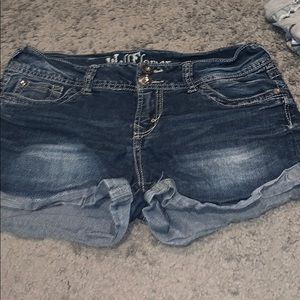 Blue Jean Shorts